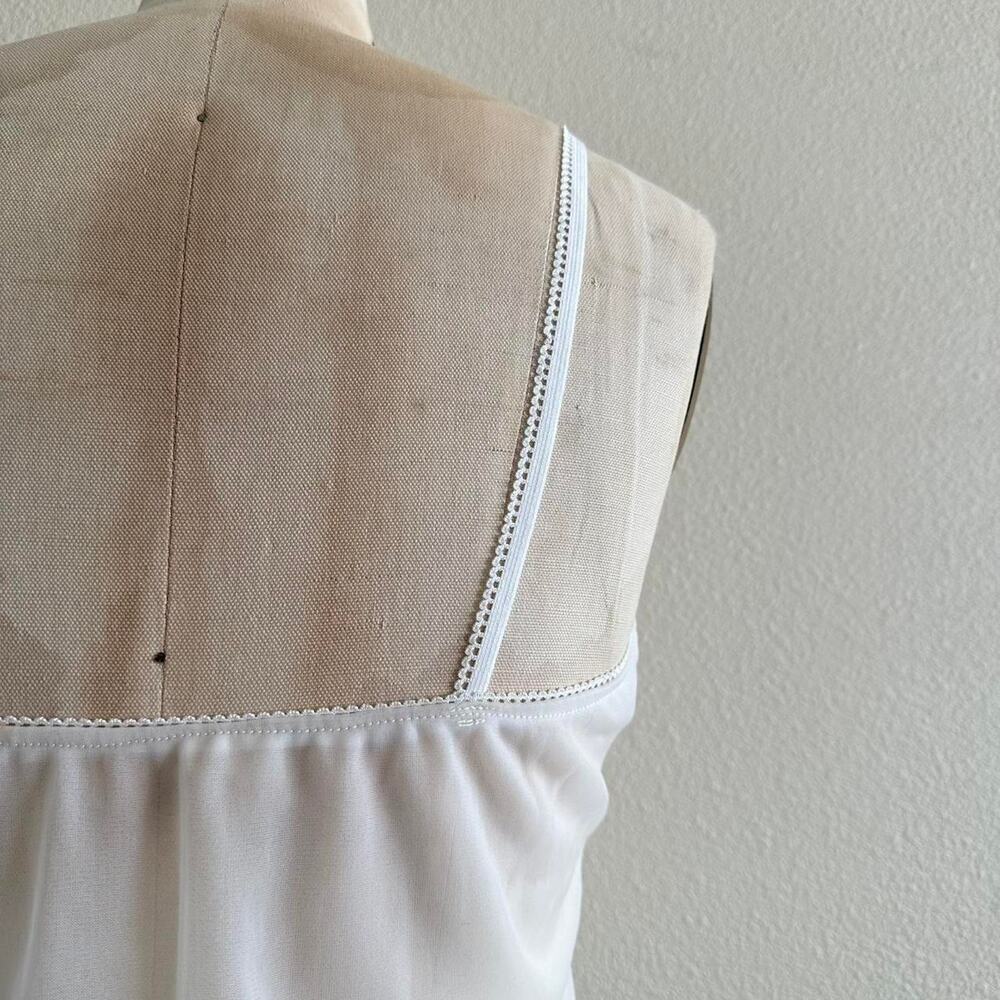 handmade white sheer camisole - Picture 5 of 8